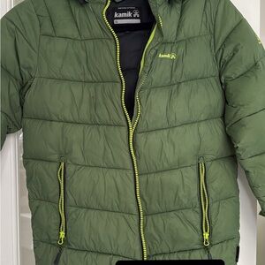 Kamik Olive Green Quilted Jacket